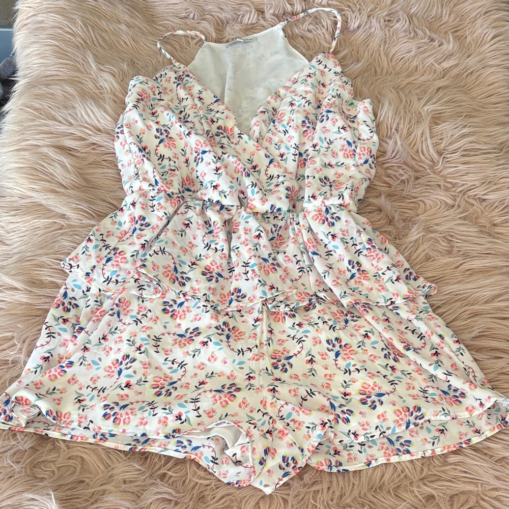 Charlotte Russe Floral Romper